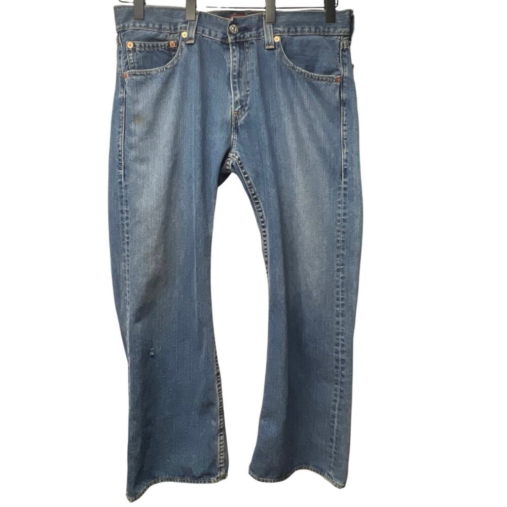 Vintage Y2K Levi’s Type 1 Men’s Real Loose Baggy Denim Jeans Skater size 38x32